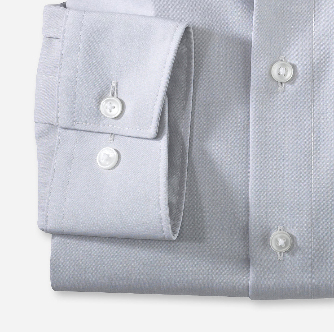 OLYMP CHAMBRAY LANGARM HEMD MODERN FIT SILBERGRAU