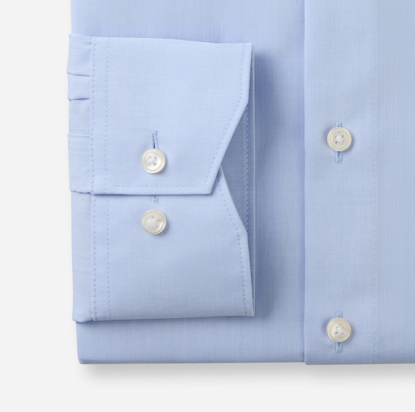 OLYMP LUXOR COMFORT FIT BIG CHAMBRAY LANGARM HEMD HELLBLAU
