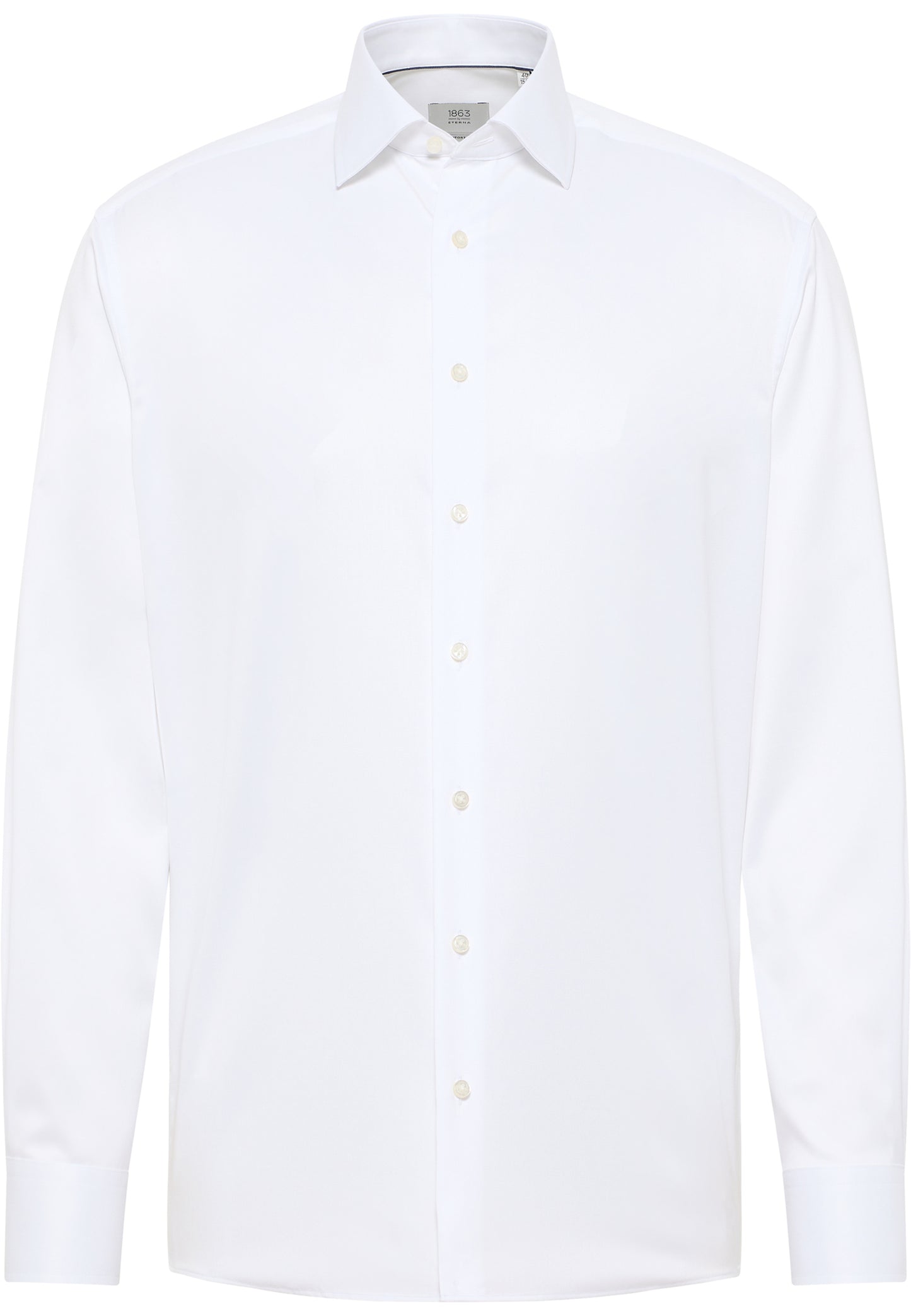 ETERNA LANGARM HEMD LUXURY SHIRT COMFORT FIT WEISS