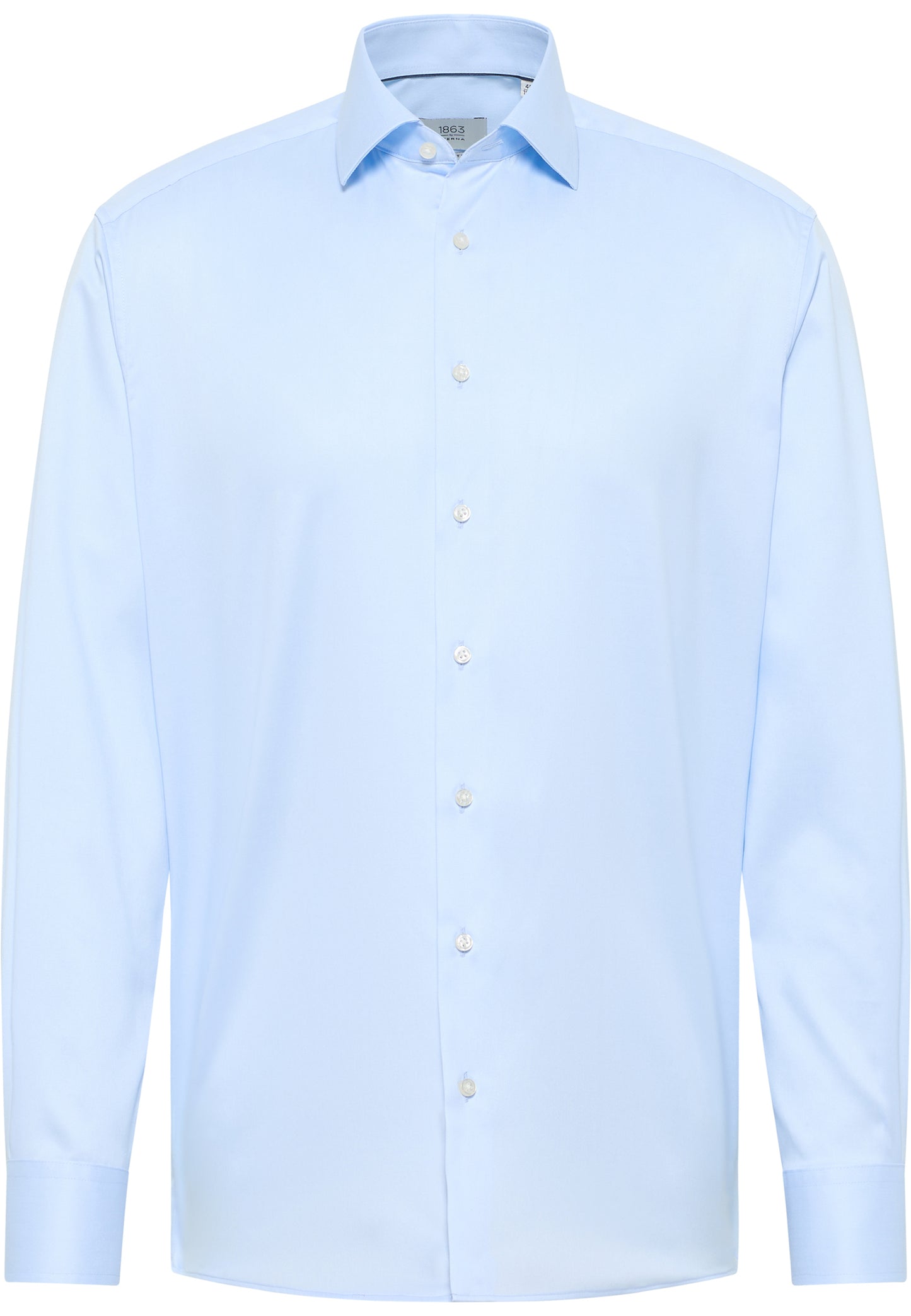 ETERNA LANGARM HEMD LUXURY SHIRT COMFORT FIT HELLBLAU