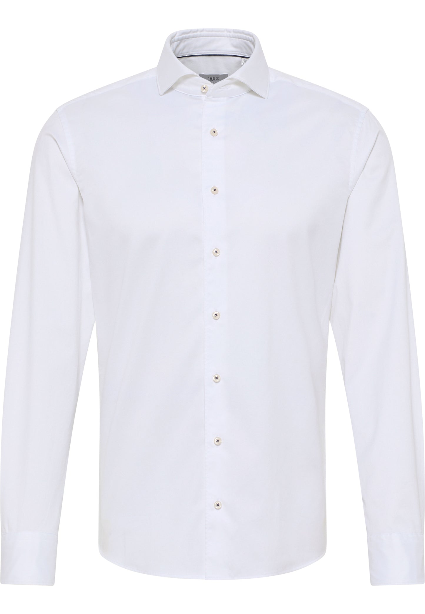 ETERNA LANGARM HEMD SLIM FIT SOFT LUXURY SHIRT WEISS