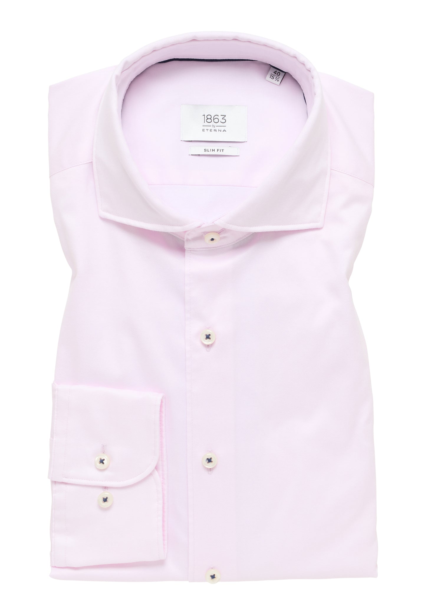 ETERNA LANGARM HEMD SLIM FIT SOFT LUXURY SHIRT ROSA