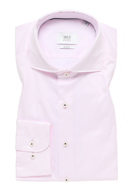 ETERNA LANGARM HEMD SLIM FIT SOFT LUXURY SHIRT ROSA