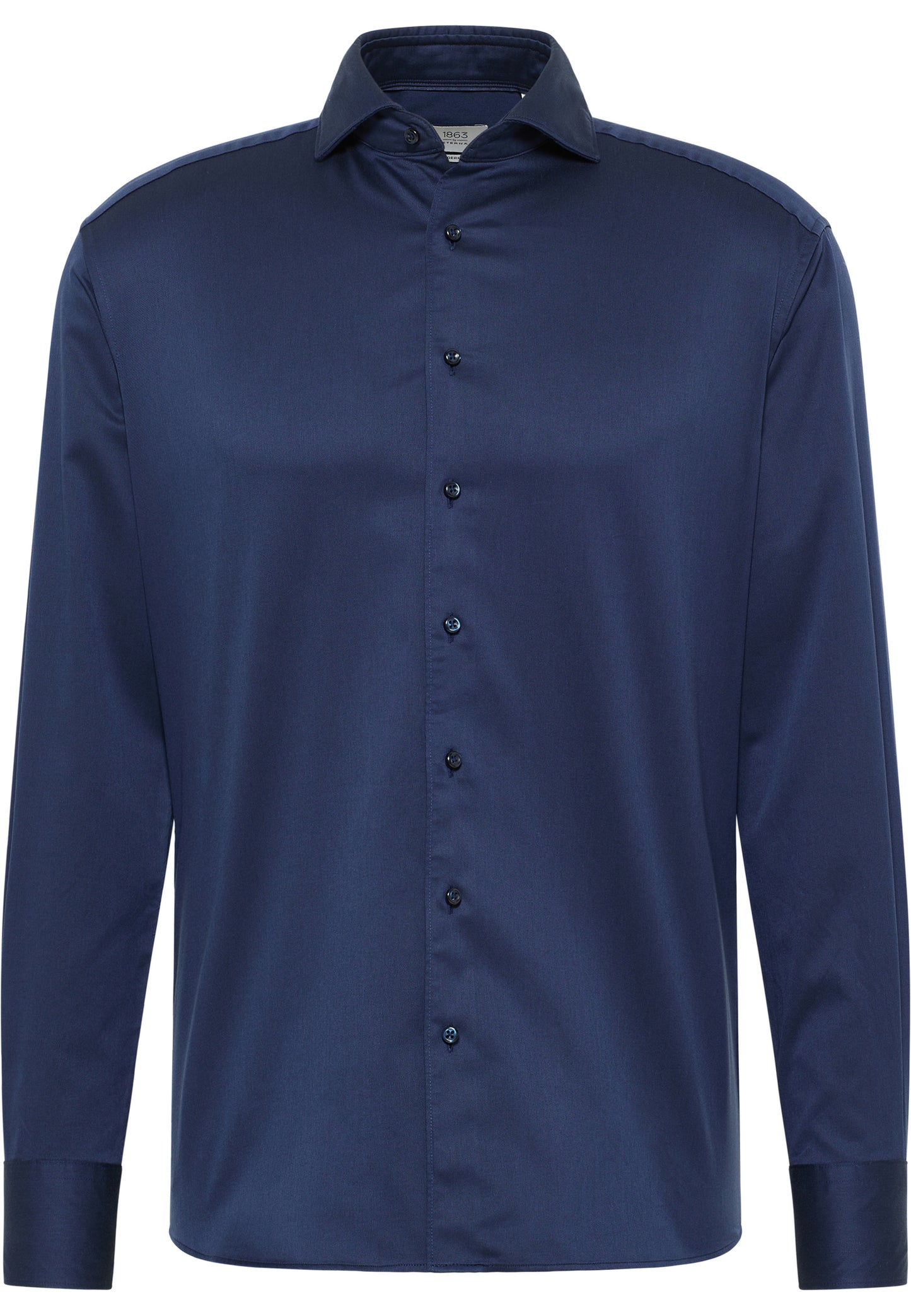ETERNA LANGARM HEMD MODERN FIT SOFT LUXURY SHIRT NAVY