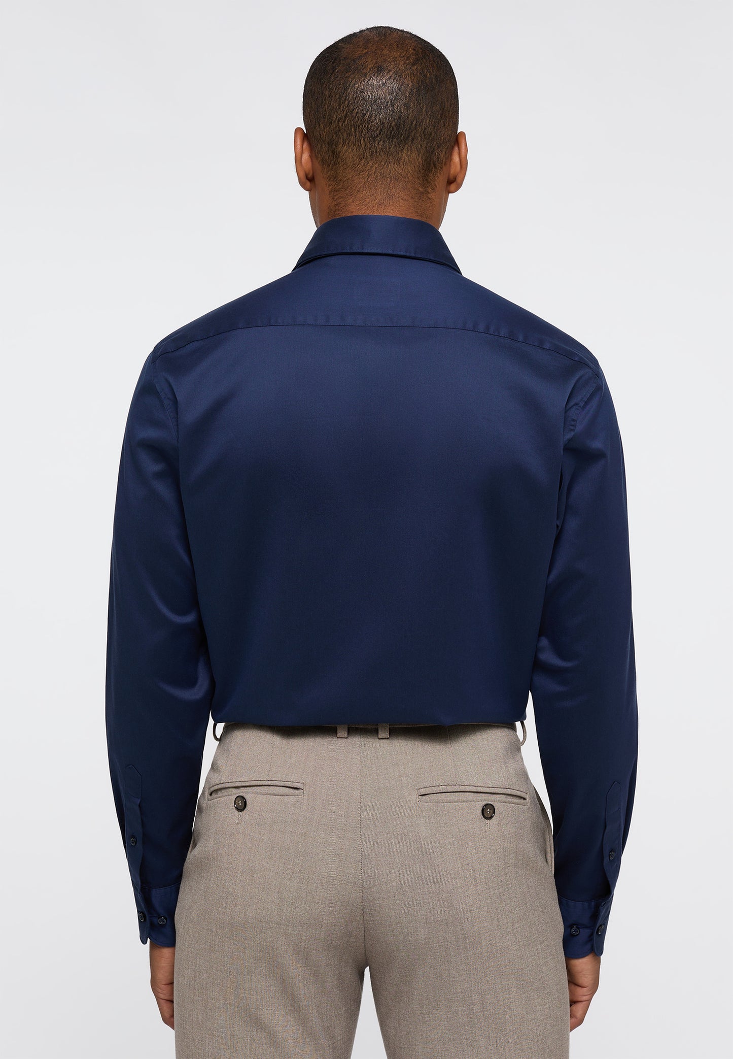 ETERNA LANGARM HEMD MODERN FIT SOFT LUXURY SHIRT NAVY