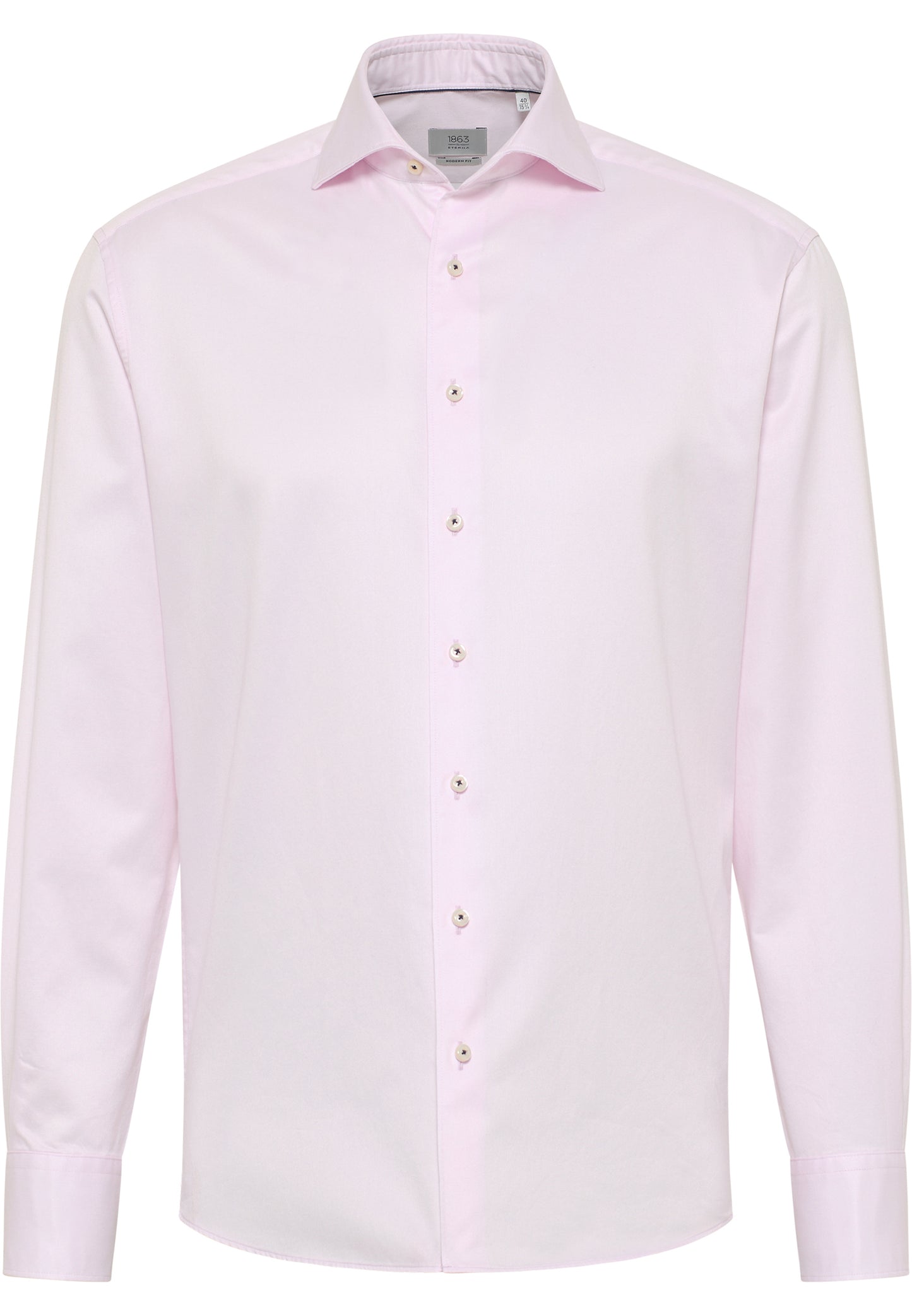 ETERNA LANGARM HEMD MODERN FIT SOFT LUXURY SHIRT ROSA