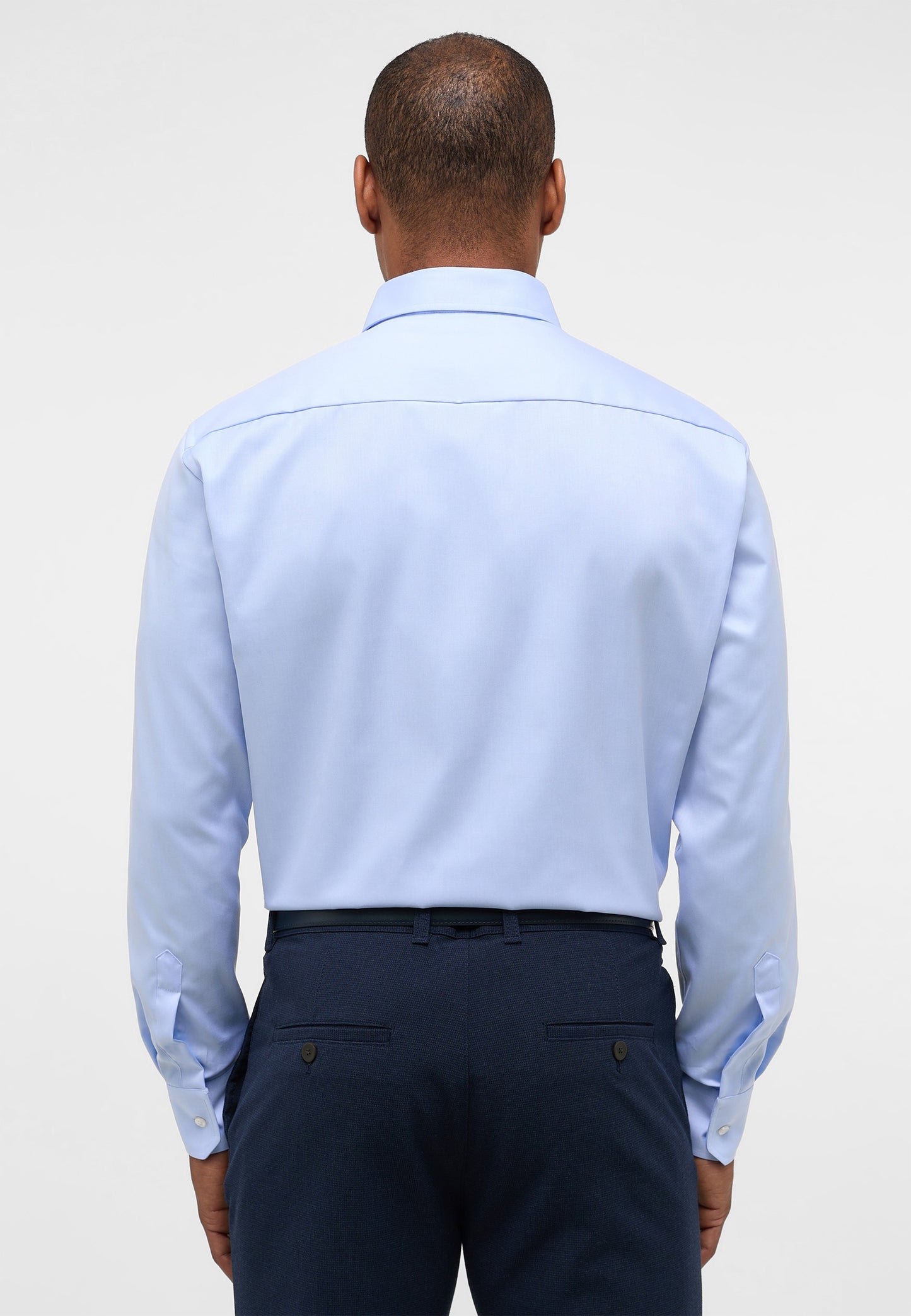 ETERNA LANGARM HEMD COMFORT FIT COVER SHIRT HELLBLU