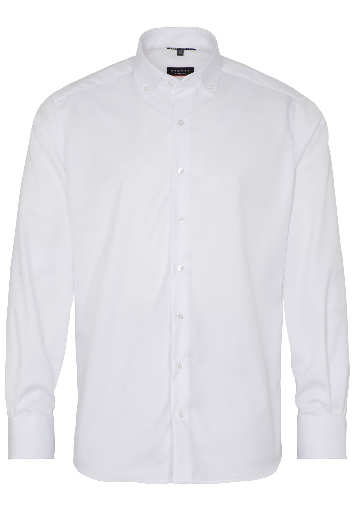 ETERNA LANGARM HEMD MODERN FIT COVER SHIRT WEISS