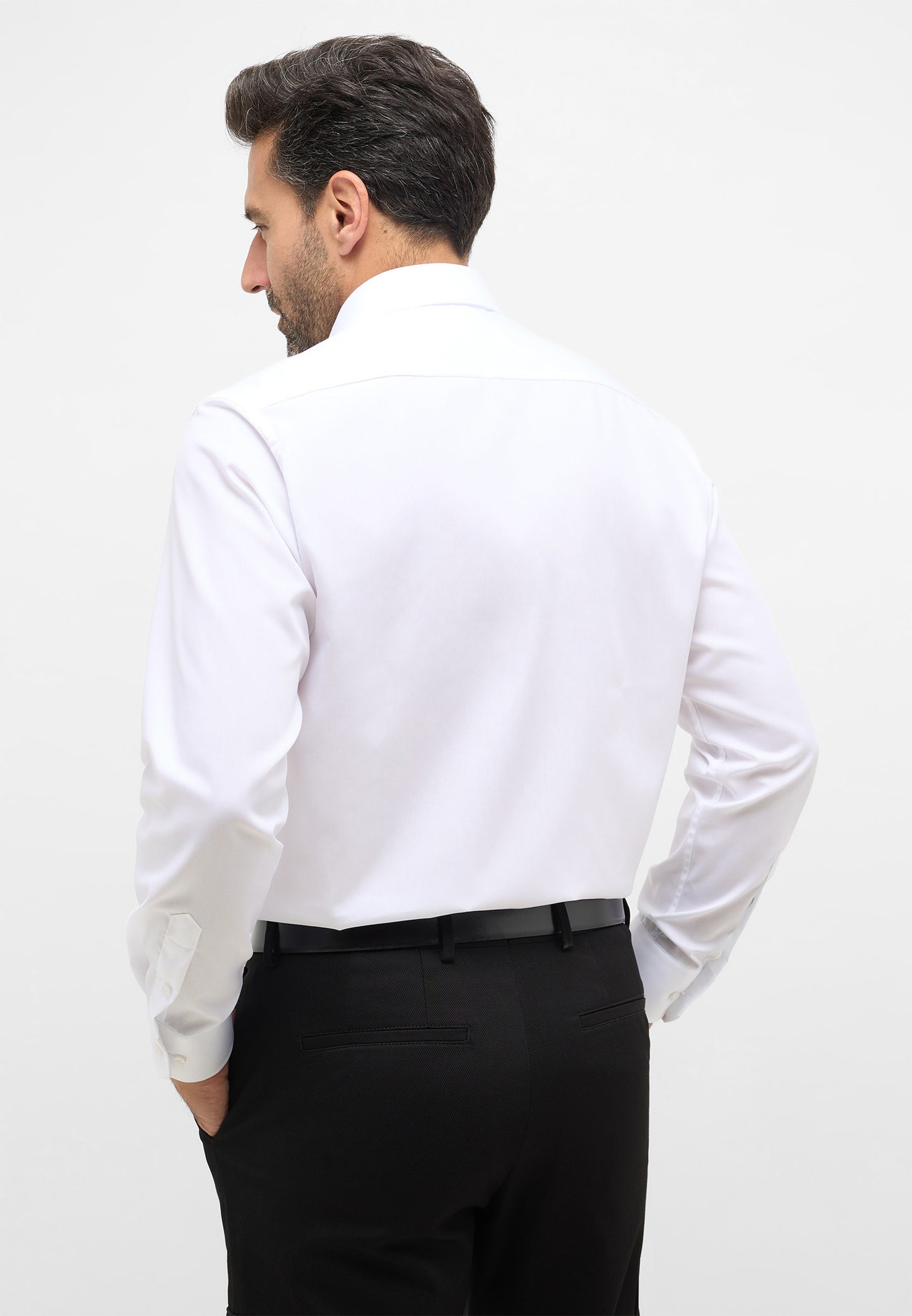 ETERNA LANGARM HEMD MODERN FIT ORIGINAL SHIRT WEISS