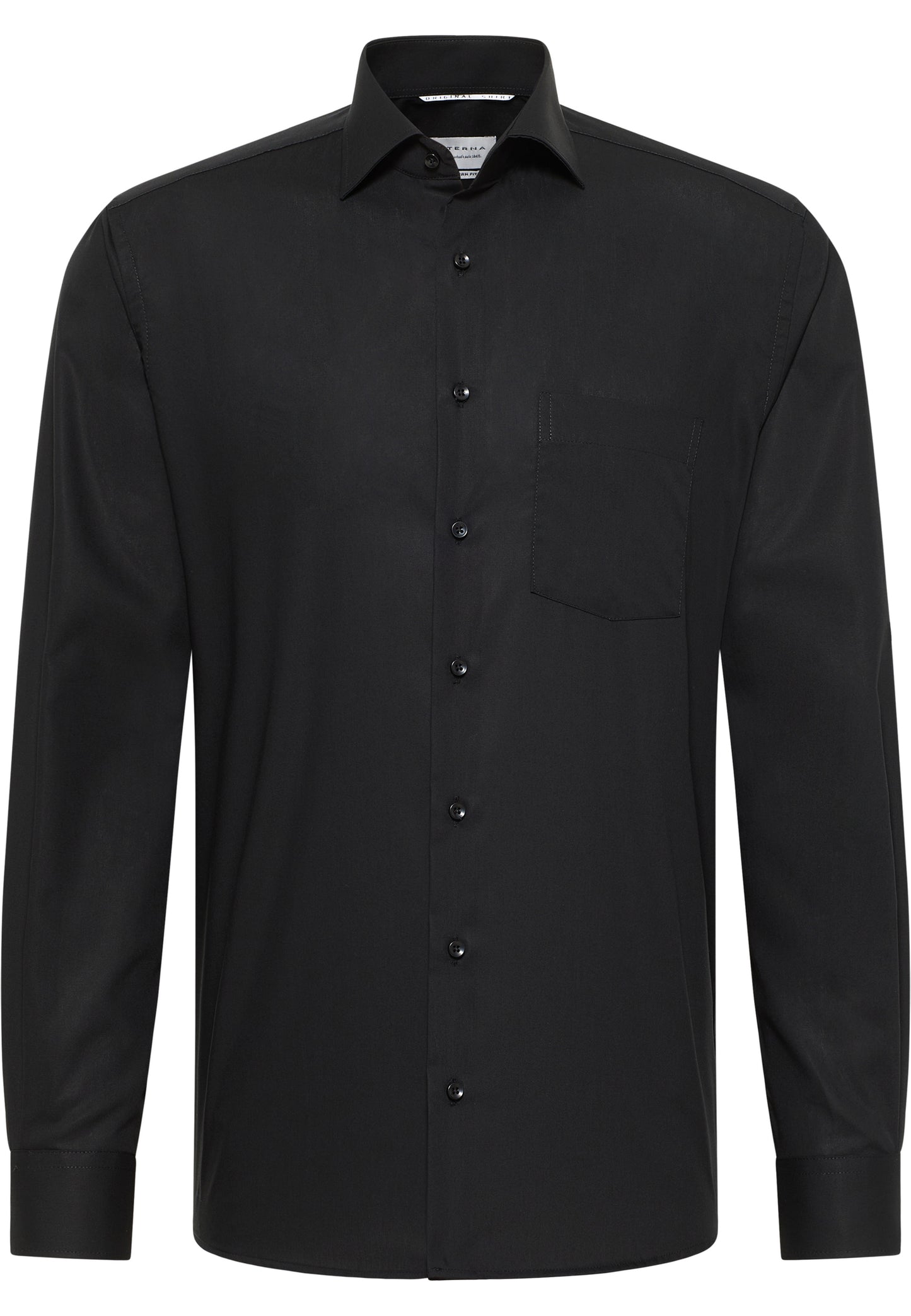ETERNA LANGARM HEMD MODERN FIT ORIGINAL SHIRT SCHWARZ