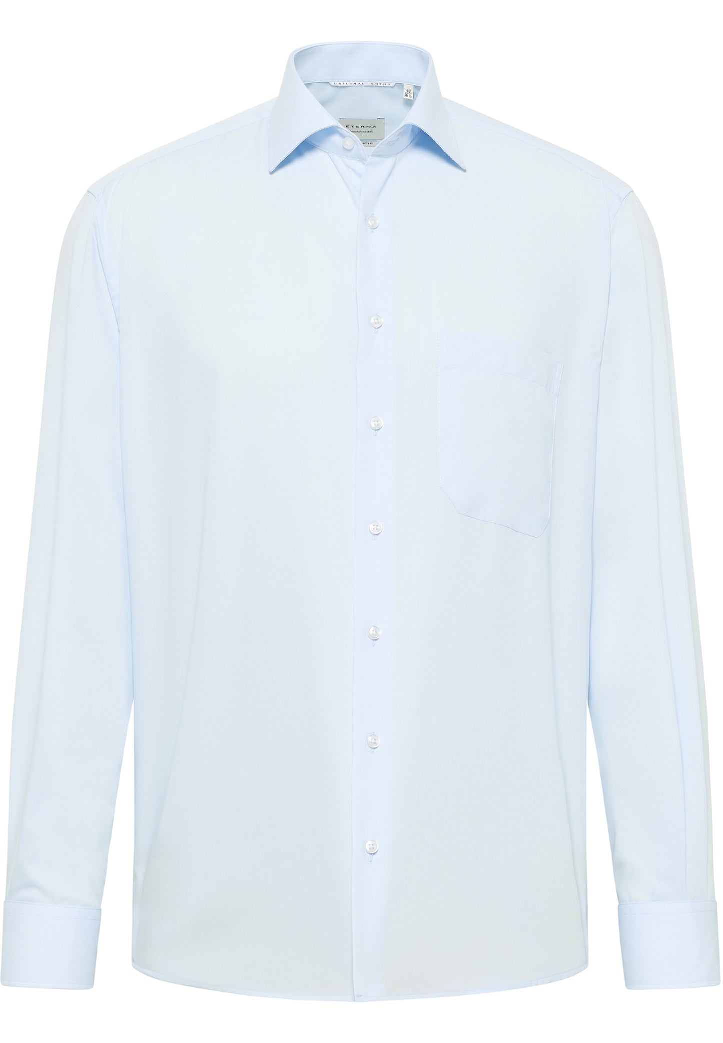 ETERNA LANGARM HEMD COMFORT FIT ORIGINAL SHIRT HELLBLAU