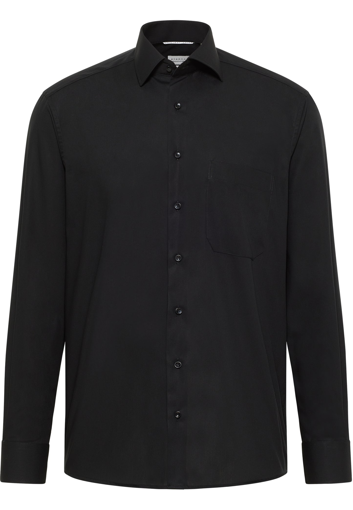 ETERNA LANGARM HEMD COMFORT FIT ORIGINAL SHIRT SCHWARZ
