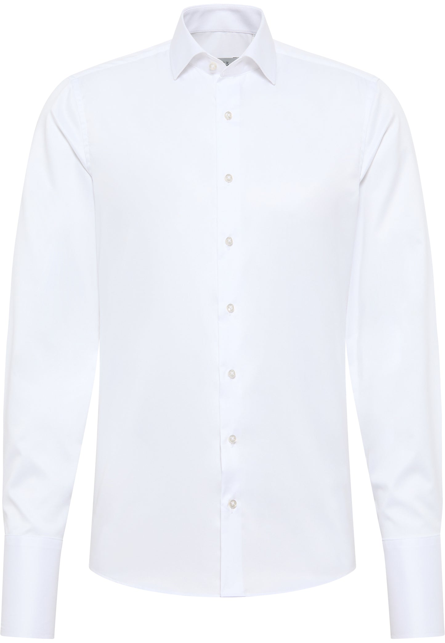 ETERNA LANGARM HEMD LUXURY SHIRT SLIM FIT WEISS