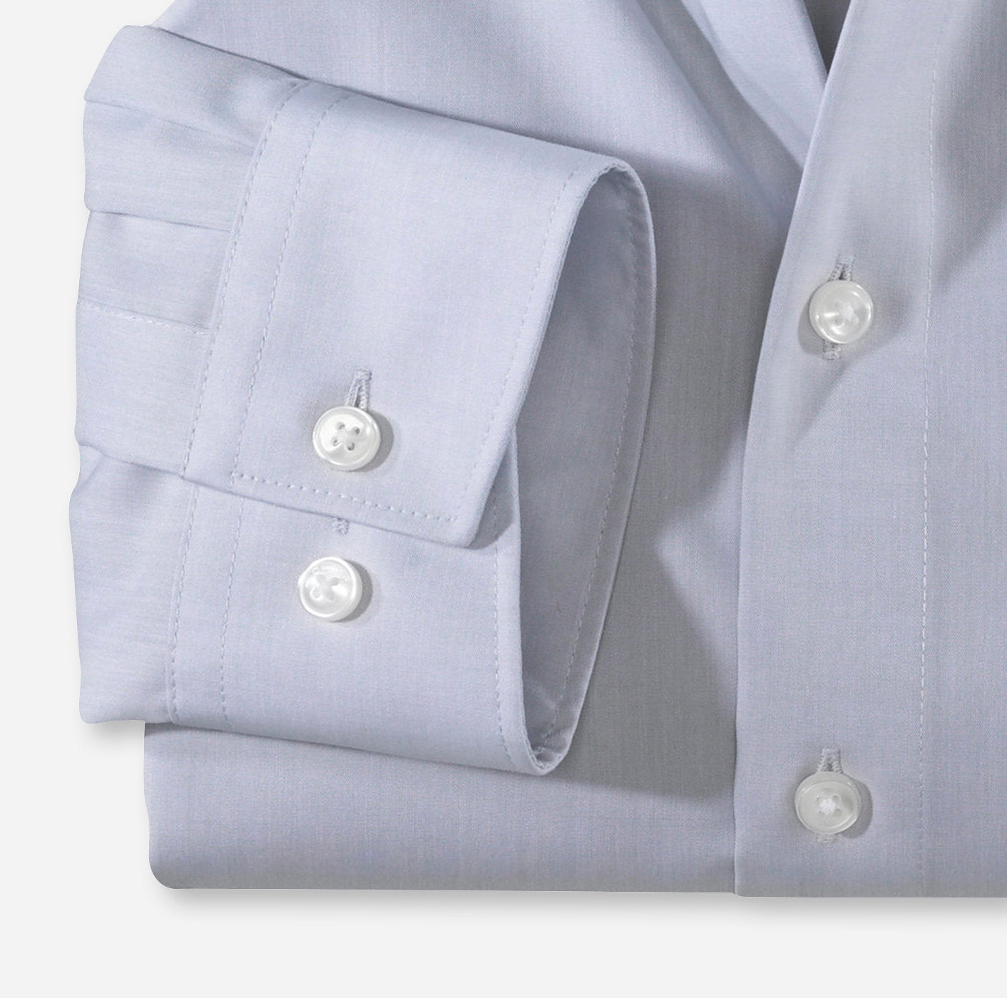 OLYMP LUXOR COMFORT FIT CHAMBRAY LANGARM HEMD SILBERGRAU