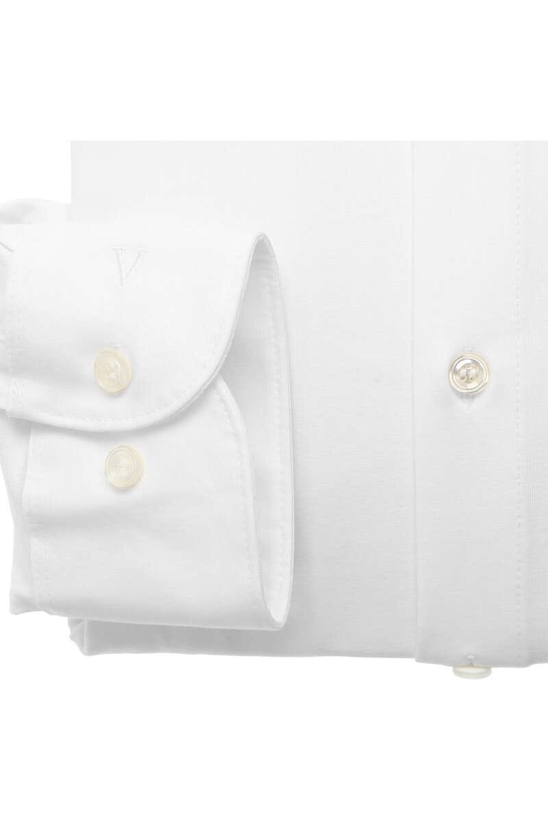 MARVELIS LANGARM JERSEYHEMD MODERN FIT WEISS