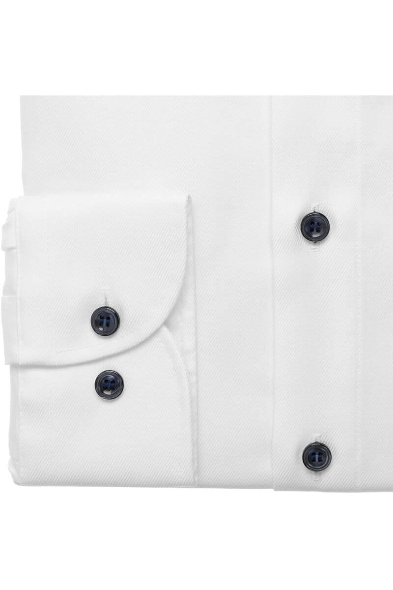 MARVELIS LANGARM HEMD FEINTWILL MODERN FIT WEISS MIT PATCHUNG