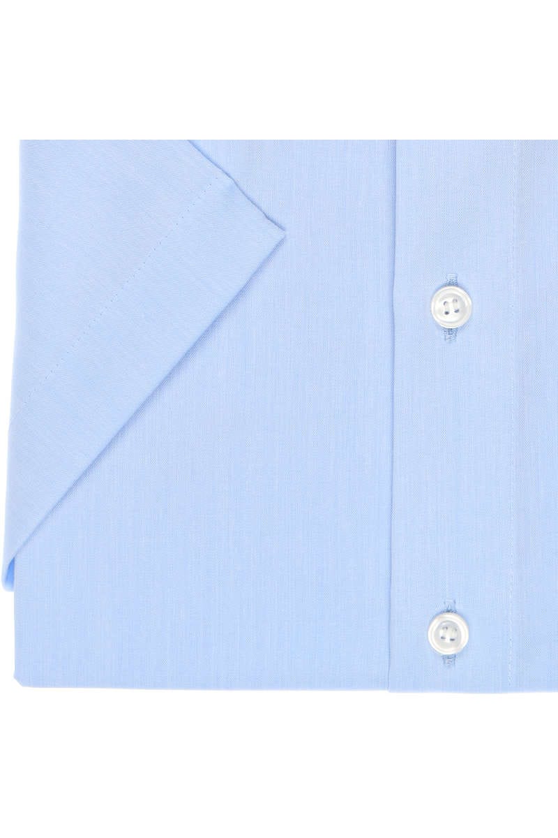 MARVELIS KURZARM HEMD CHAMBRAY COMFORT FIT HELLBLAU
