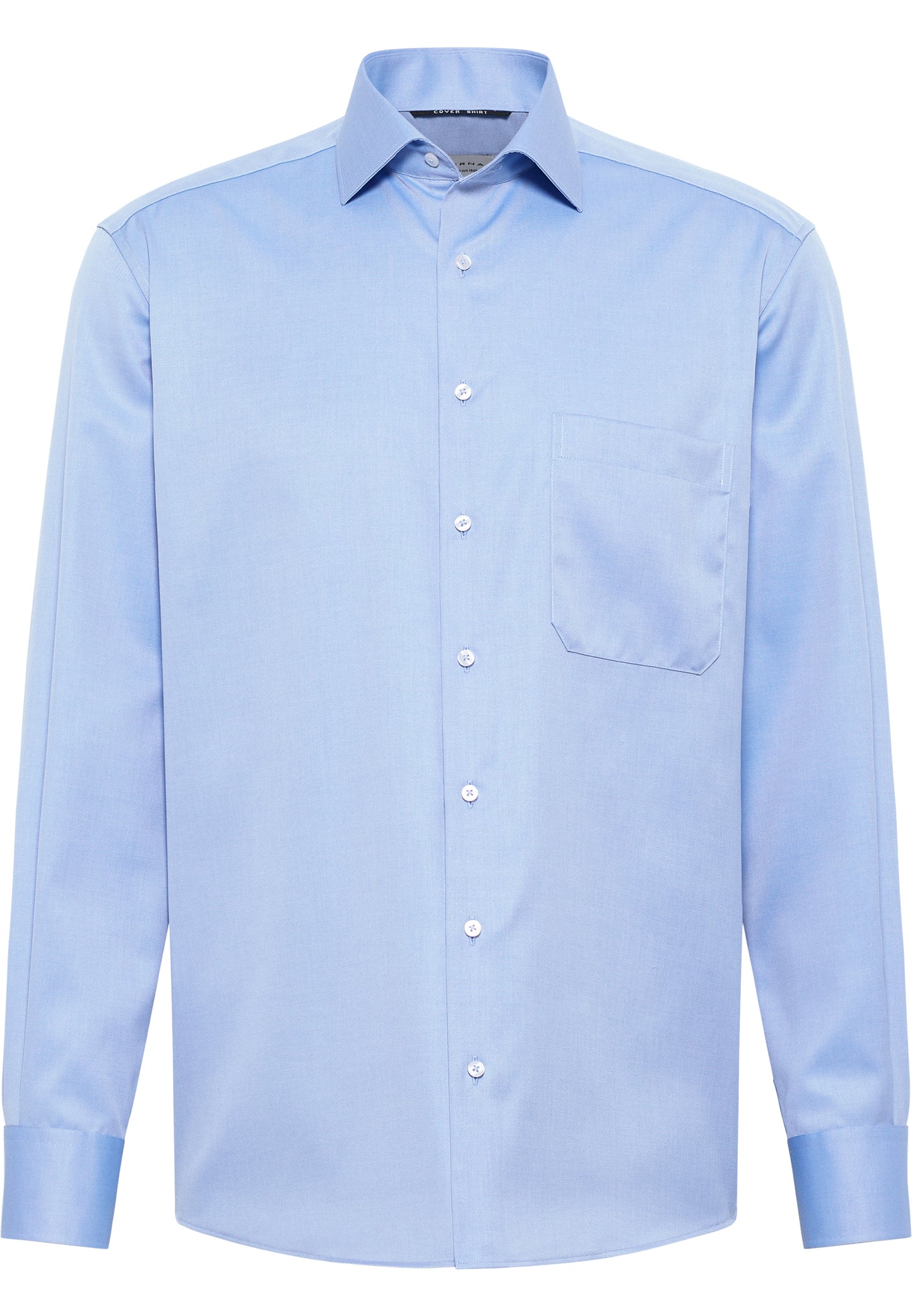 ETERNA LANGARM HEMD COMFORT FIT COVER SHIRT BLAU