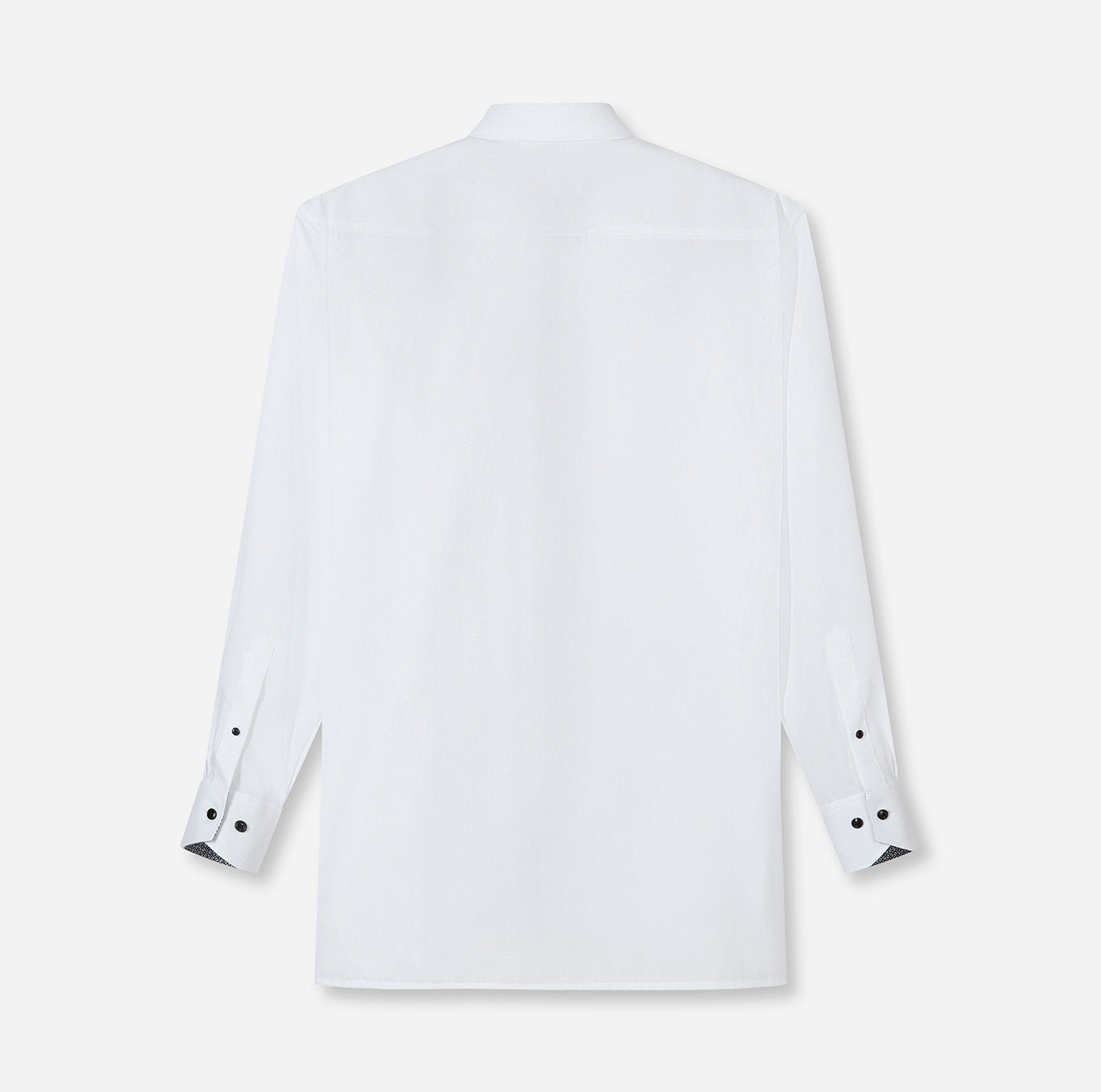 OLYMP LUXOR COMFORT FIT BIG UNI LANGARM HEMD WEISS MIT PATCHUNG