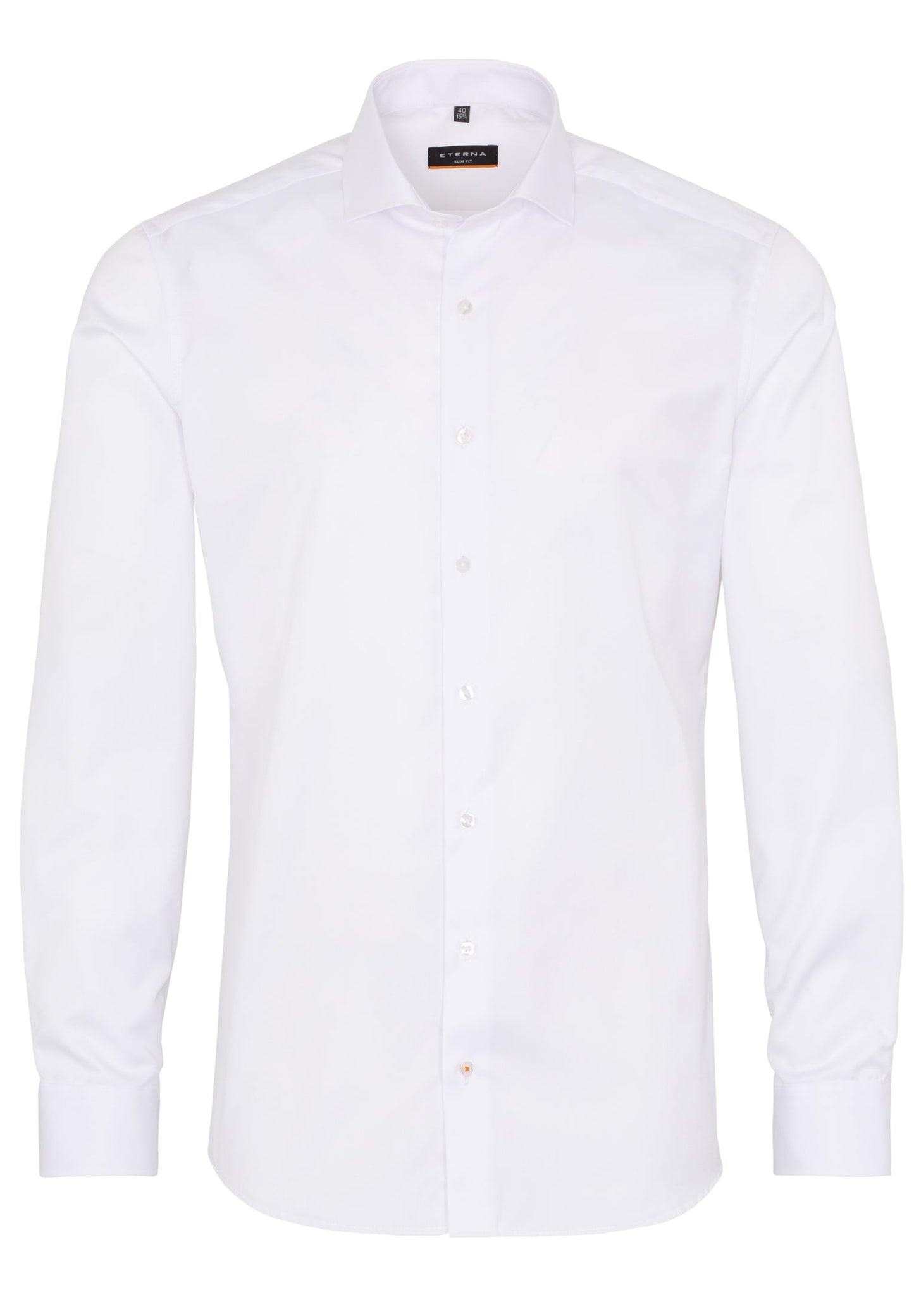 ETERNA LANGARM HEMD SLIM FIT COVER SHIRT WEISS