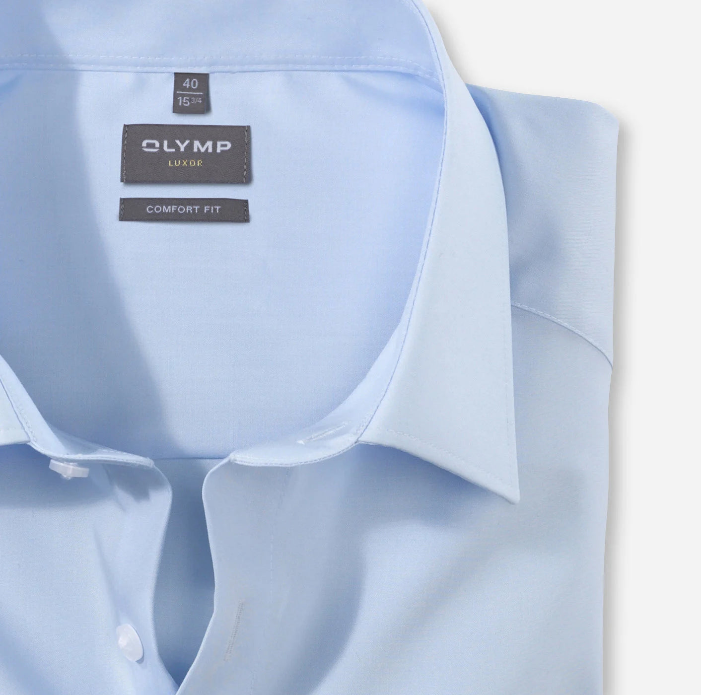 OLYMP LUXOR COMFORT FIT UNI LANGARM HEMD BLAU