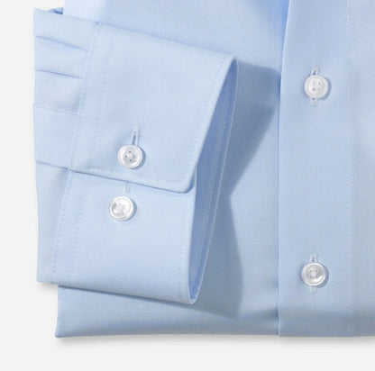 OLYMP LUXOR COMFORT FIT UNI LANGARM HEMD BLAU