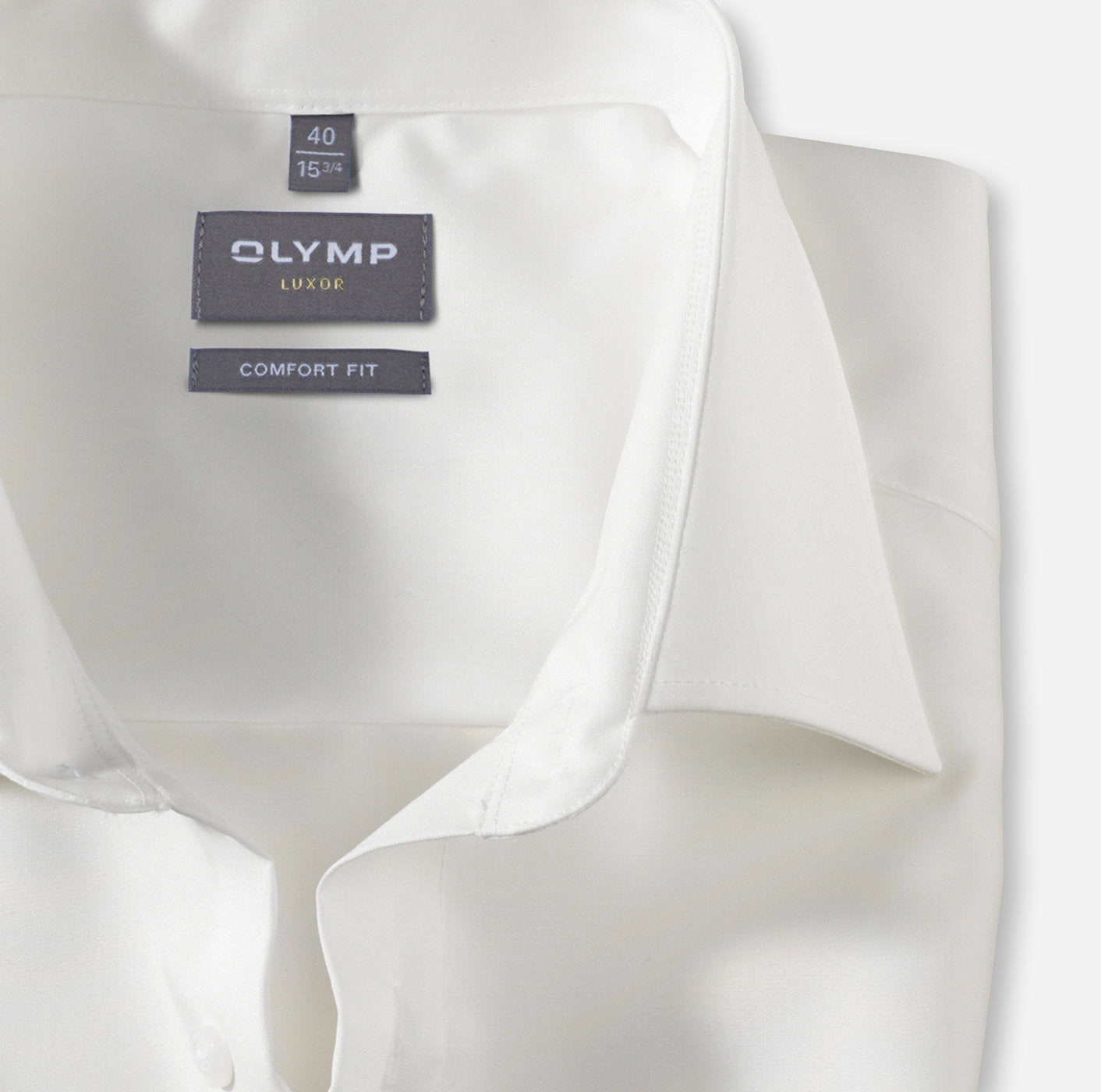 OLYMP LUXOR COMFORT FIT UNI LANGARM HEMD BEIGE