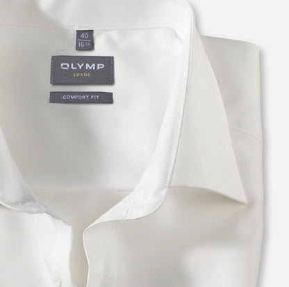OLYMP LUXOR COMFORT FIT UNI LANGARM HEMD BEIGE