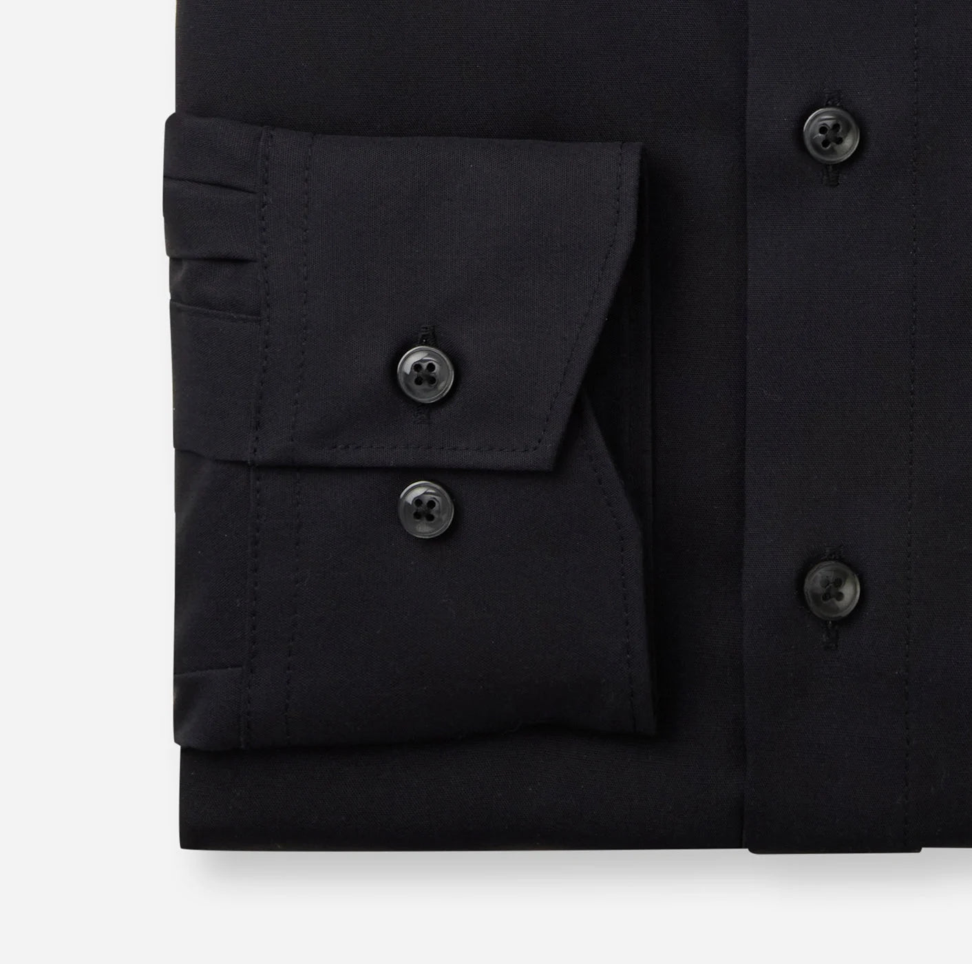 OLYMP LUXOR COMFORT FIT UNI LANGARM HEMD SCHWARZ
