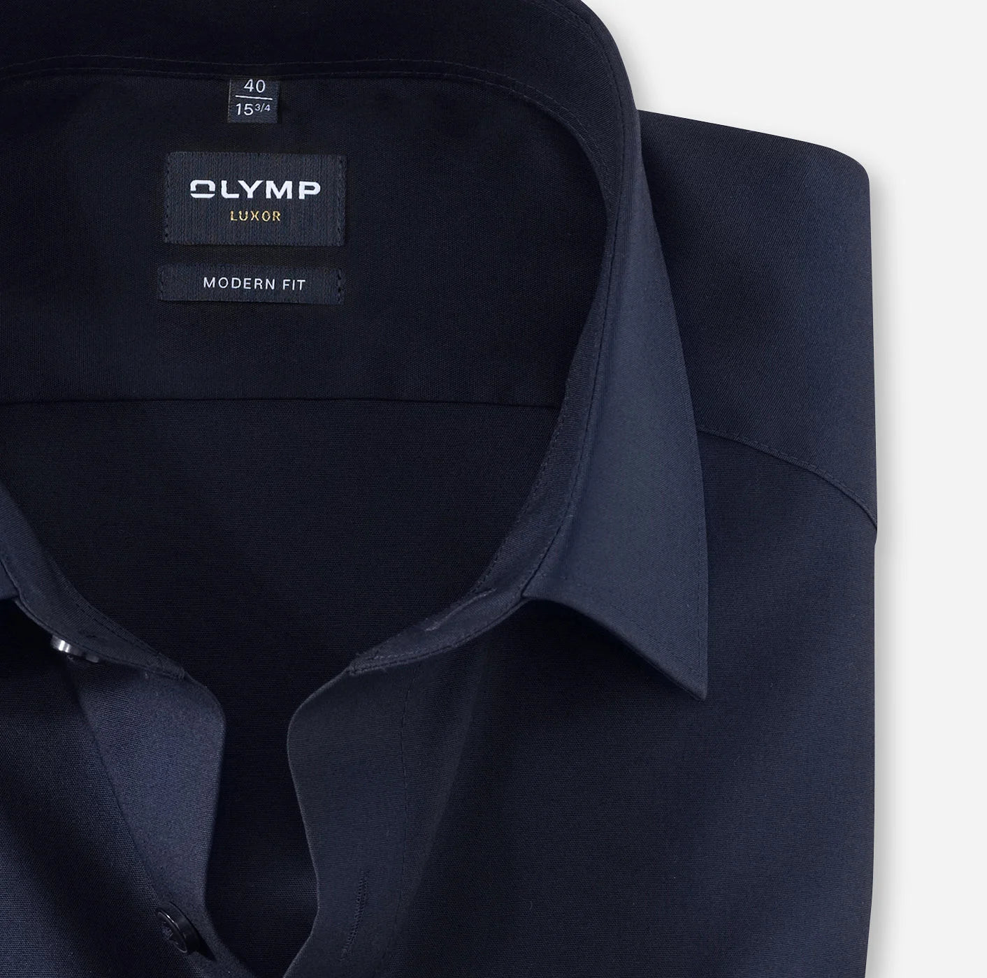 OLYMP UNI LANGARM HEMD MODERN FIT KOBALT