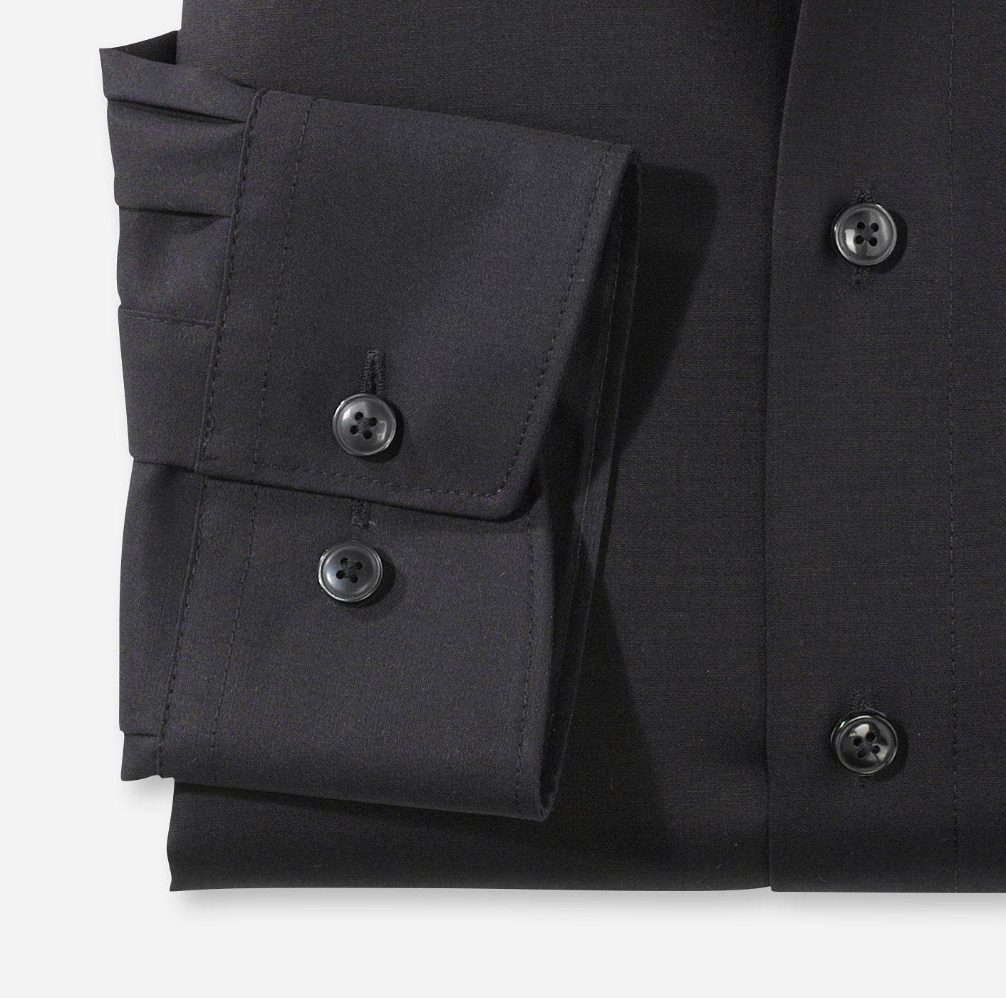 OLYMP UNI LANGARM HEMD MODERN FIT SCHWARZ