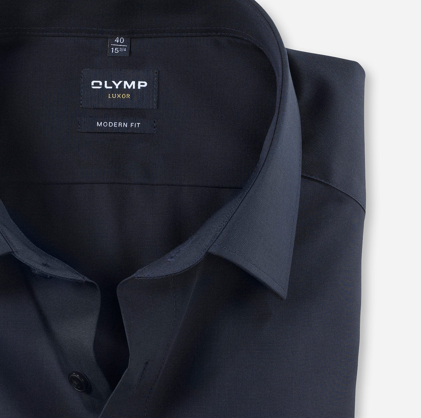 OLYMP FIL Á FIL LANGARM HEMD MODERN FIT INDIGO