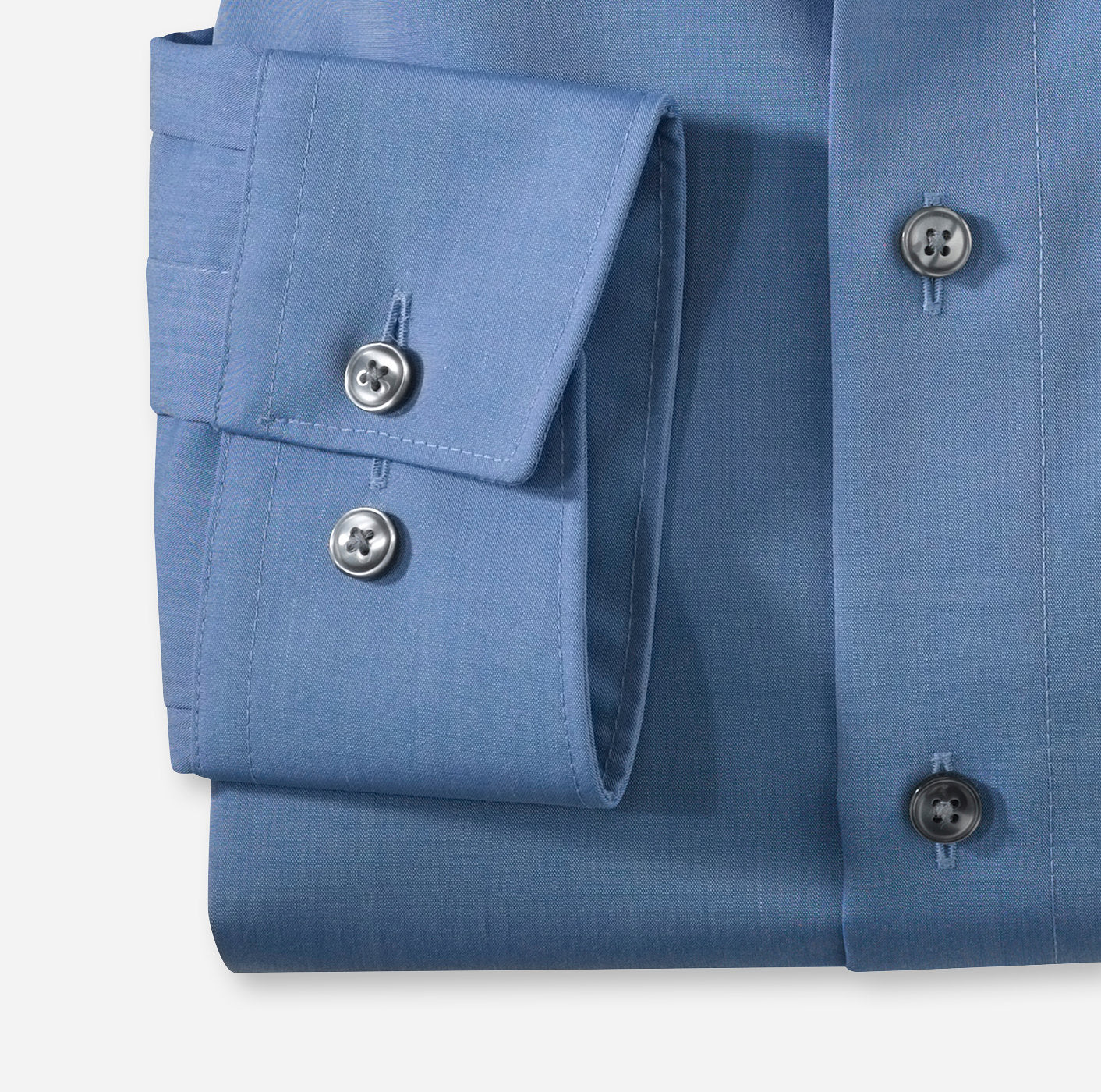 OLYMP CHAMBRAY LANGARM HEMD MODERN FIT BLAU