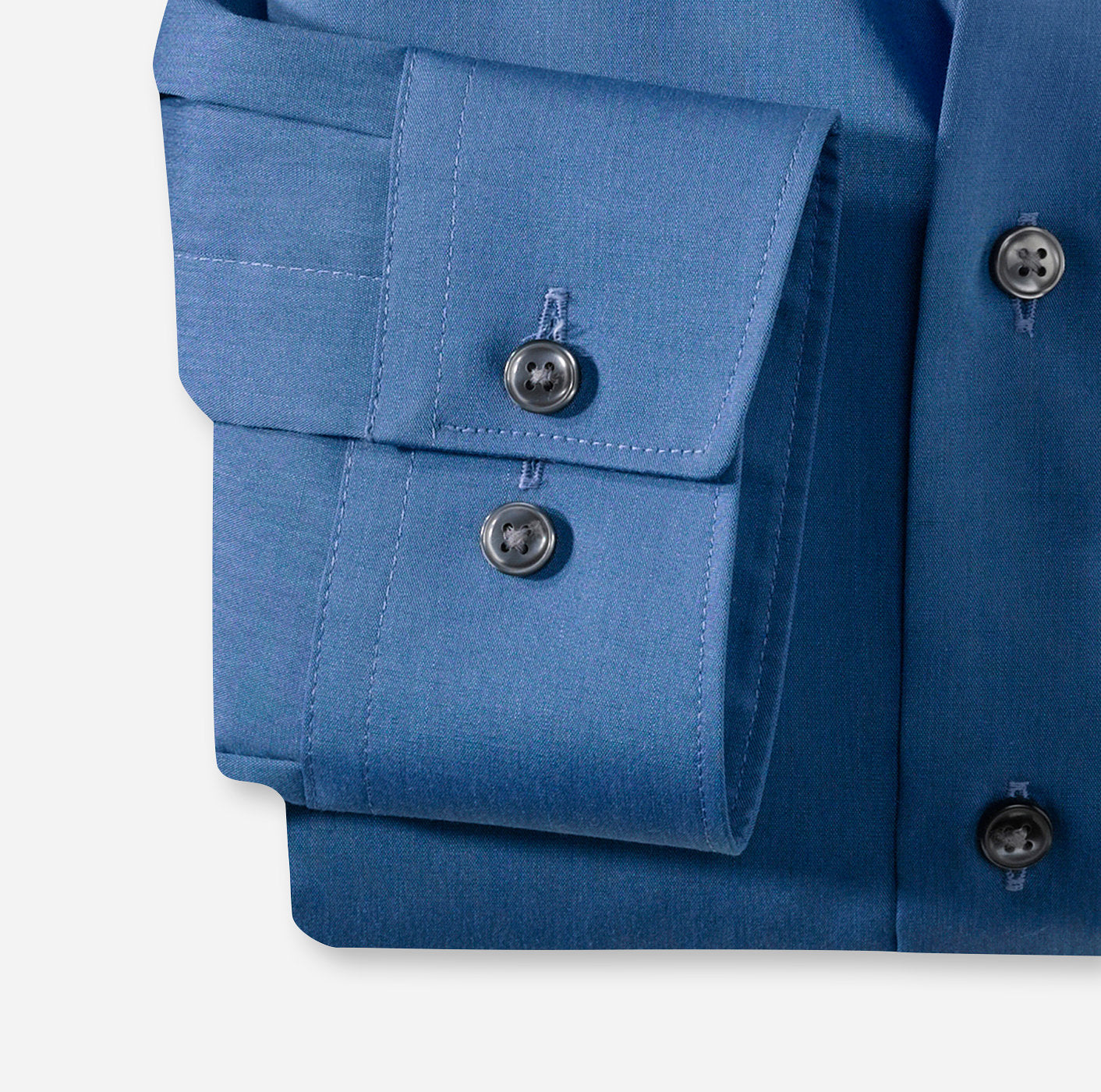 OLYMP CHAMBRAY LANGARM HEMD MODERN FIT INDIGO