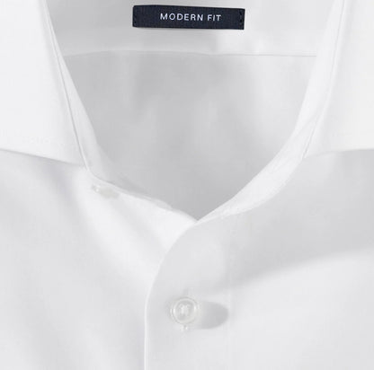 OLYMP UNI LANGARM HEMD MODERN FIT WEISS