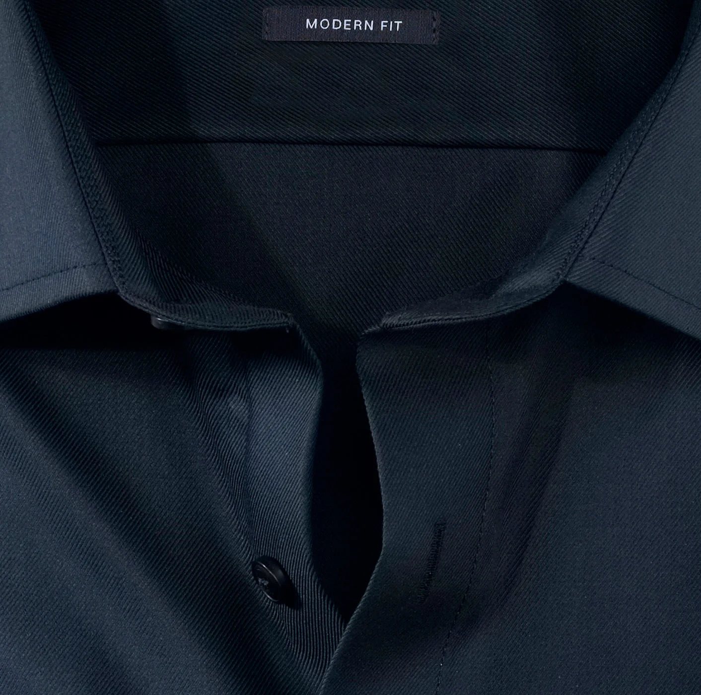 OLYMP TWILL LANGARM HEMD MODERN FIT NACHTBLAU