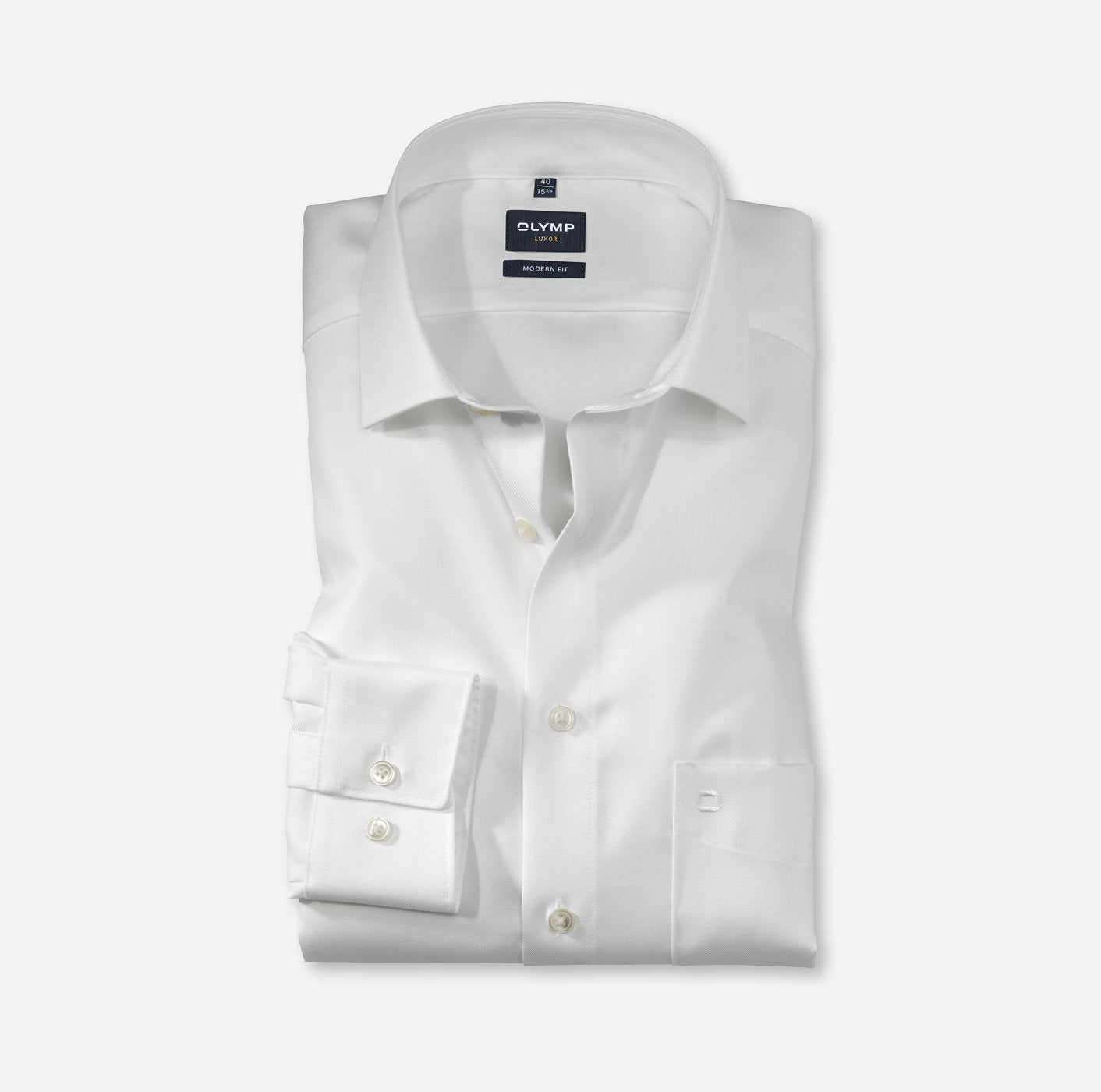 OLYMP TWILL LANGARM HEMD MODERN FIT HELLBEIGE