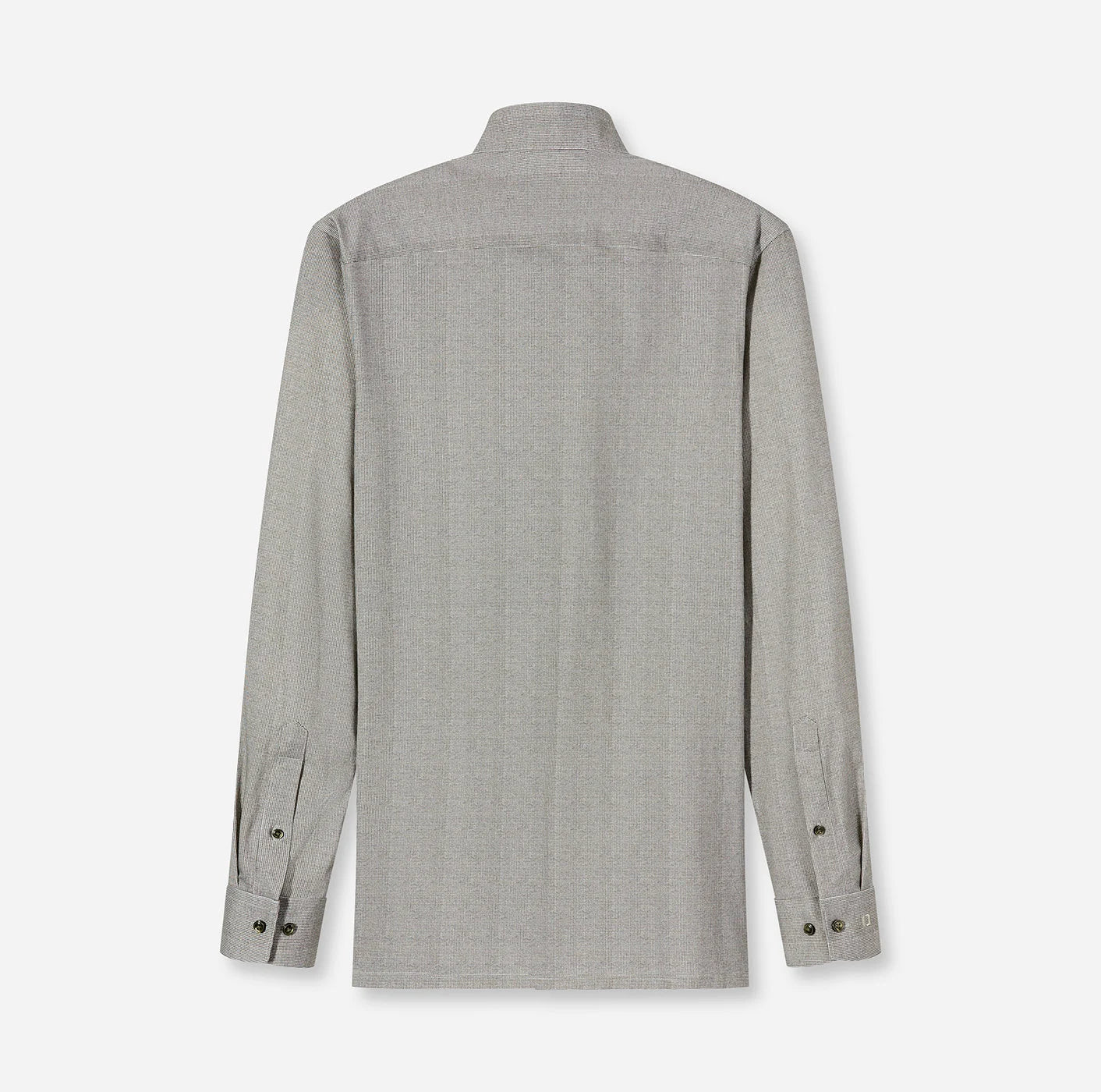 OLYMP JERSEY LANGARM HEMD MODERN FIT GRAU-GRÜN