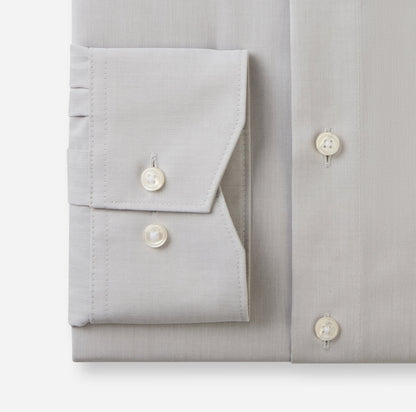 OLYMP LUXOR COMFORT FIT BIG CHAMBRAY LANGARM HEMD SILBERGRAU