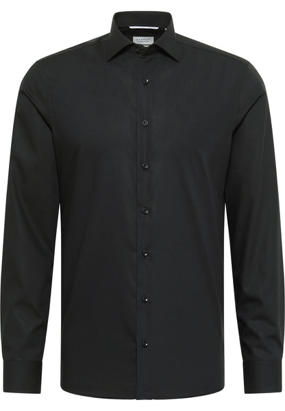 ETERNA LANGARM HEMD SLIM FIT ORIGINAL SHIRT SCHWARZ