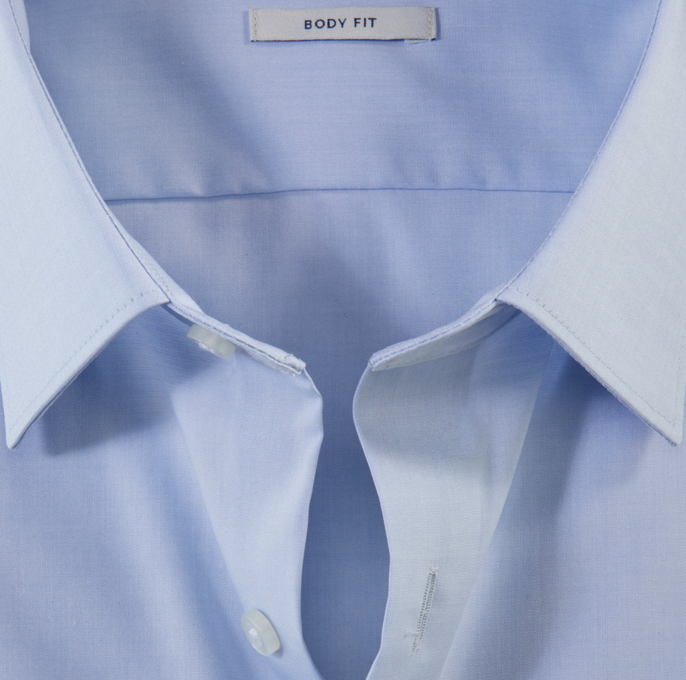 OLYMP LEVEL FIVE BODY FIT CHAMBRAY LANGARM HEMD HELLBLAU