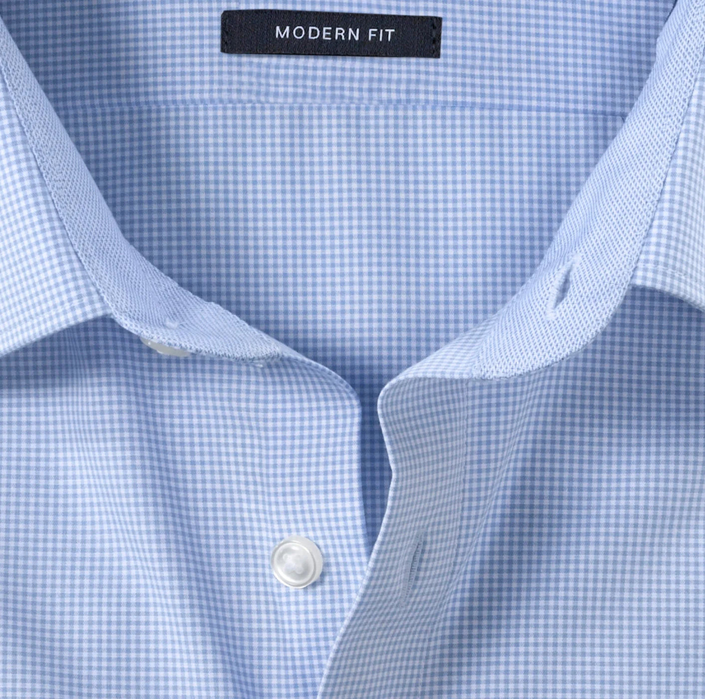 OLYMP KARO LANGARM HEMD MODERN FIT KARIERT BLAU