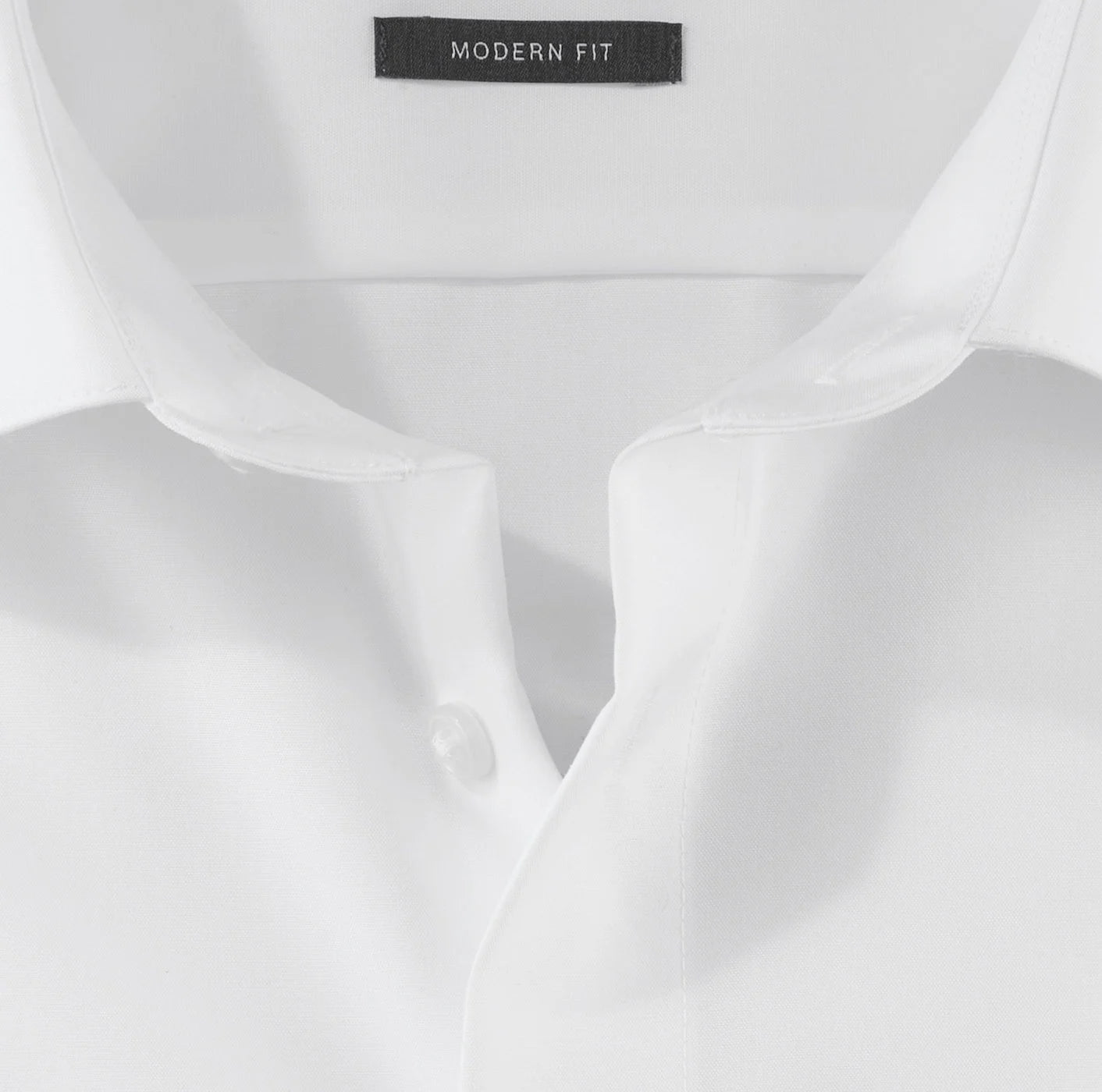 OLYMP UNI LANGARM HEMD MODERN FIT WEISS