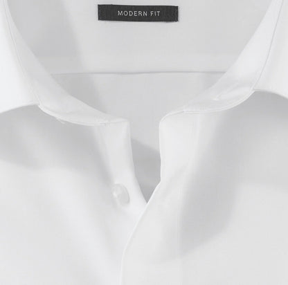 OLYMP UNI LANGARM HEMD MODERN FIT WEISS