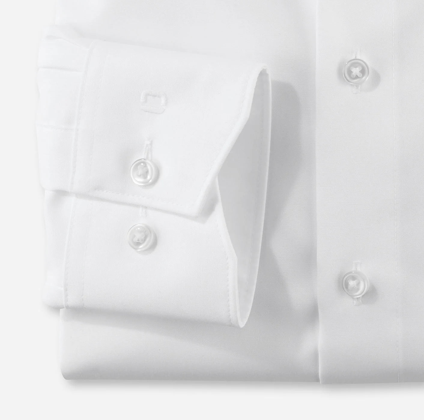 OLYMP UNI LANGARM HEMD MODERN FIT WEISS