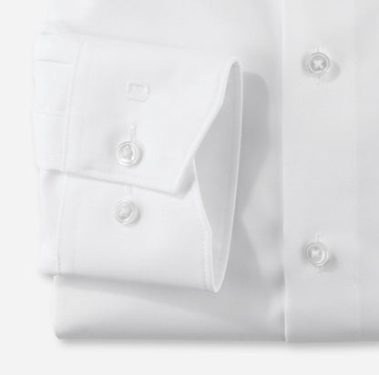 OLYMP UNI LANGARM HEMD MODERN FIT WEISS