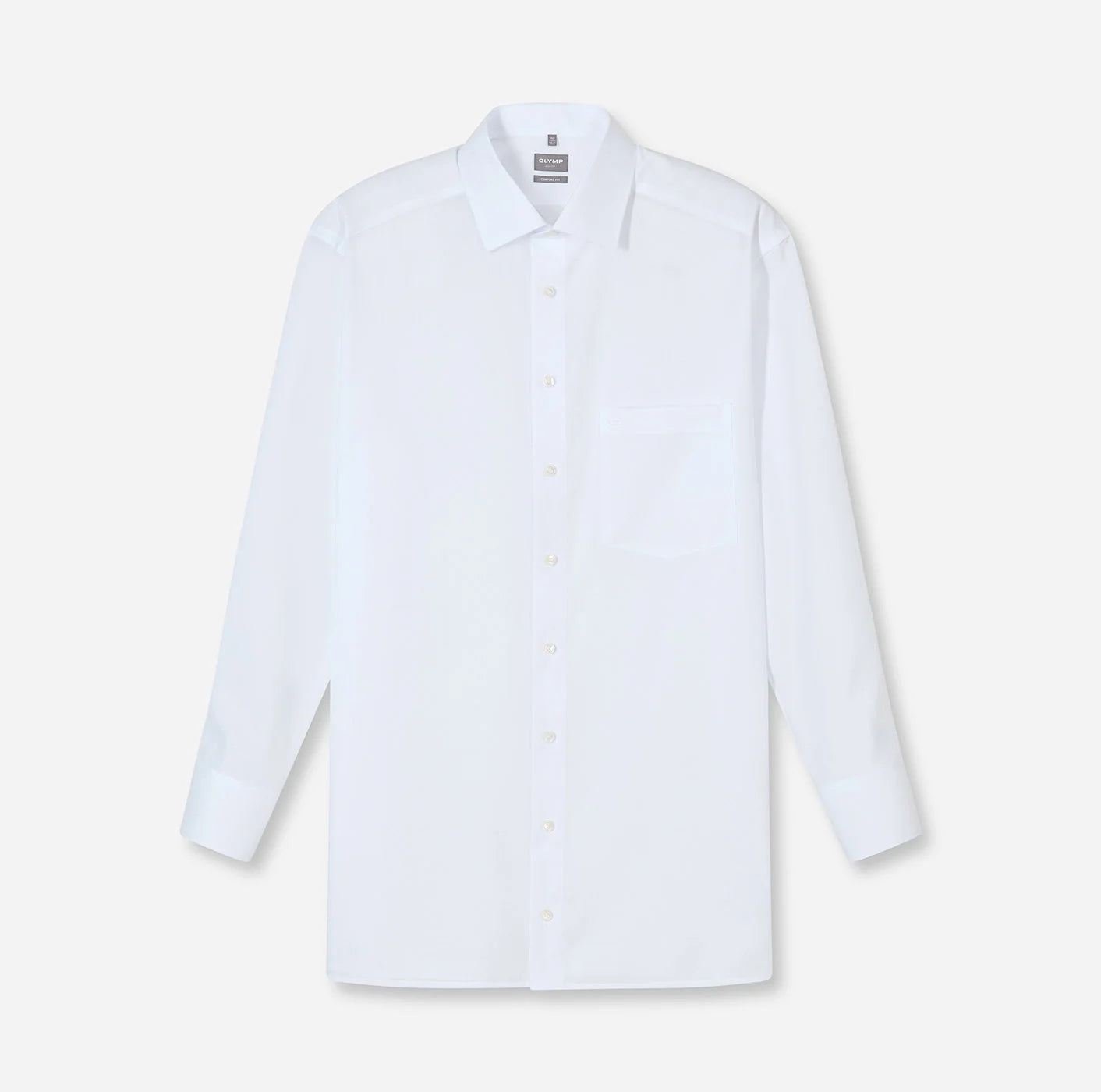 OLYMP LUXOR COMFORT FIT UNI LANGARM HEMD WEISS