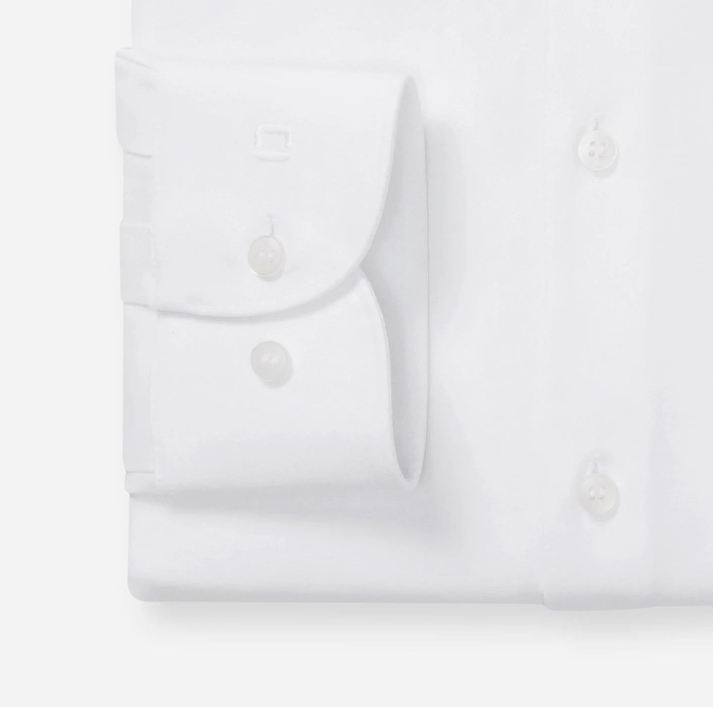 OLYMP LEVEL FIVE BODY FIT TWILL LANGARM HEMD WEISS