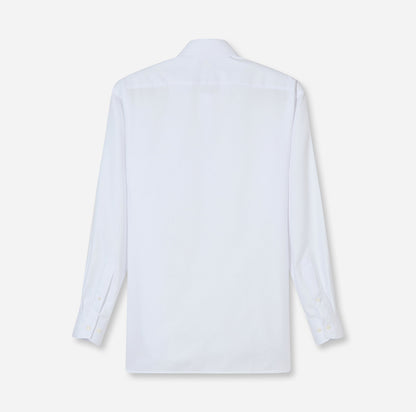 OLYMP LUXOR MODERN FIT FAUX UNI LANGARM HEMD WEISS