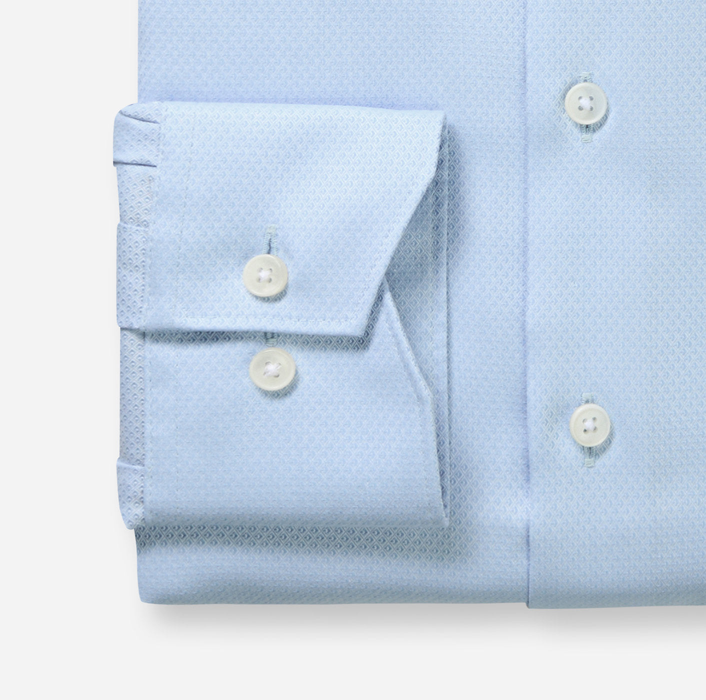 OLYMP LUXOR MODERN FIT FAUX UNI LANGARM HEMD HELLBLAU